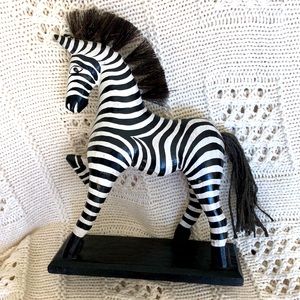Wooden Zebra